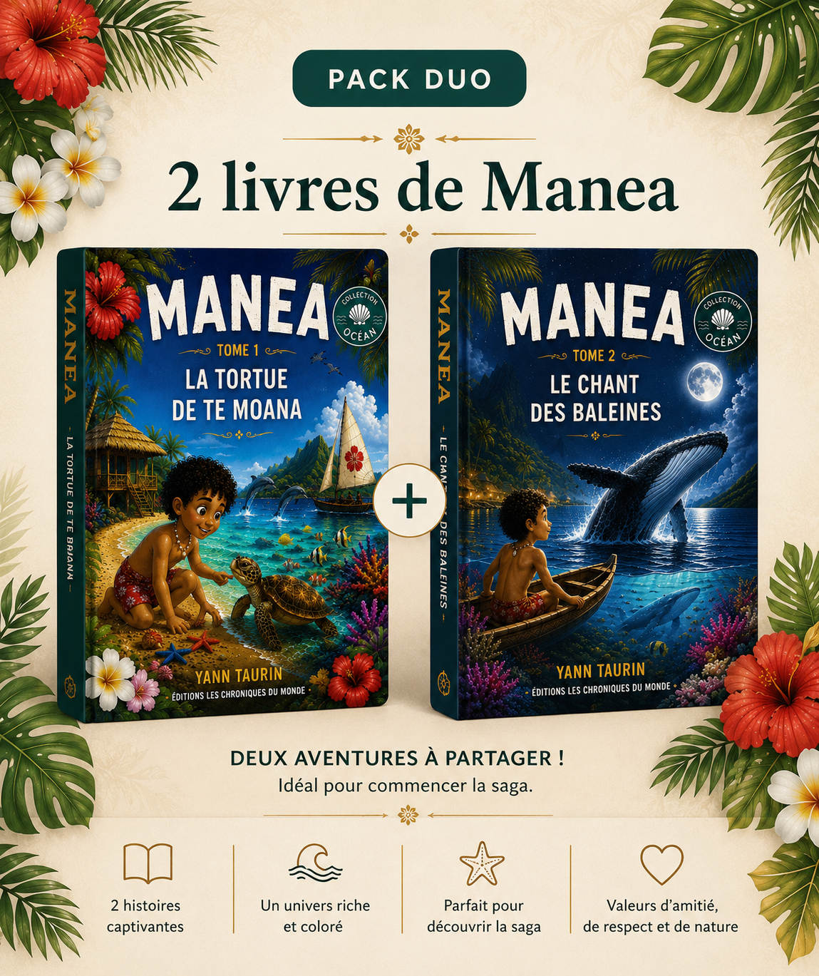 Pack Manea Duo — 2 livres au choix