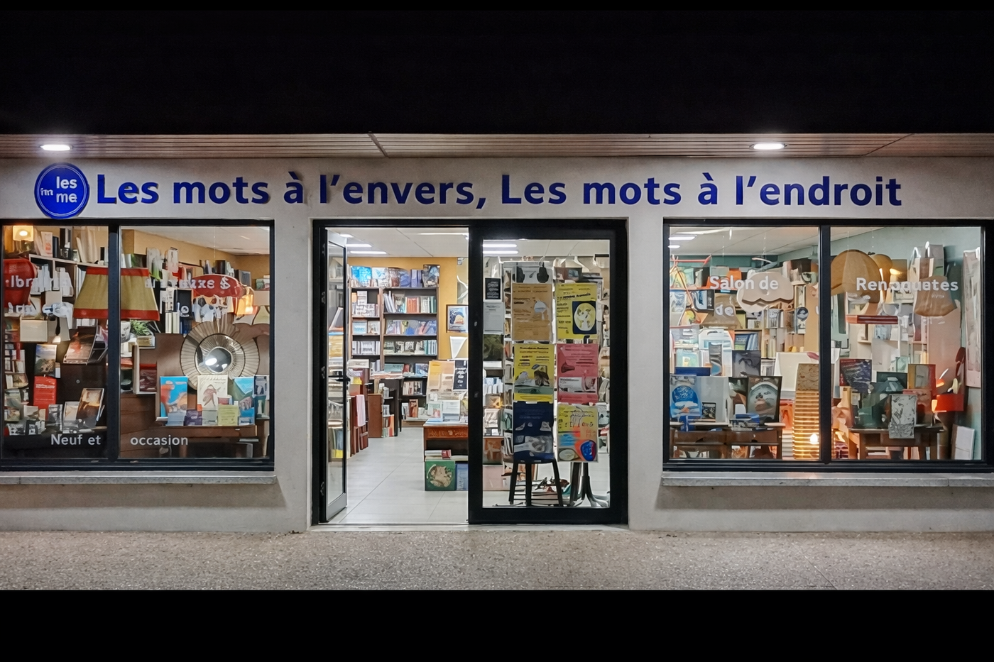 Les mots à l'envers, Les mots à l'endroit