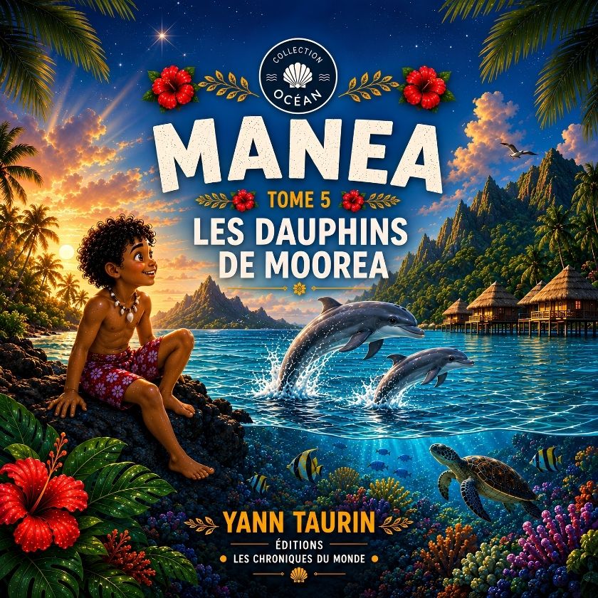 Tome 5 — Manea et les dauphins de Moorea