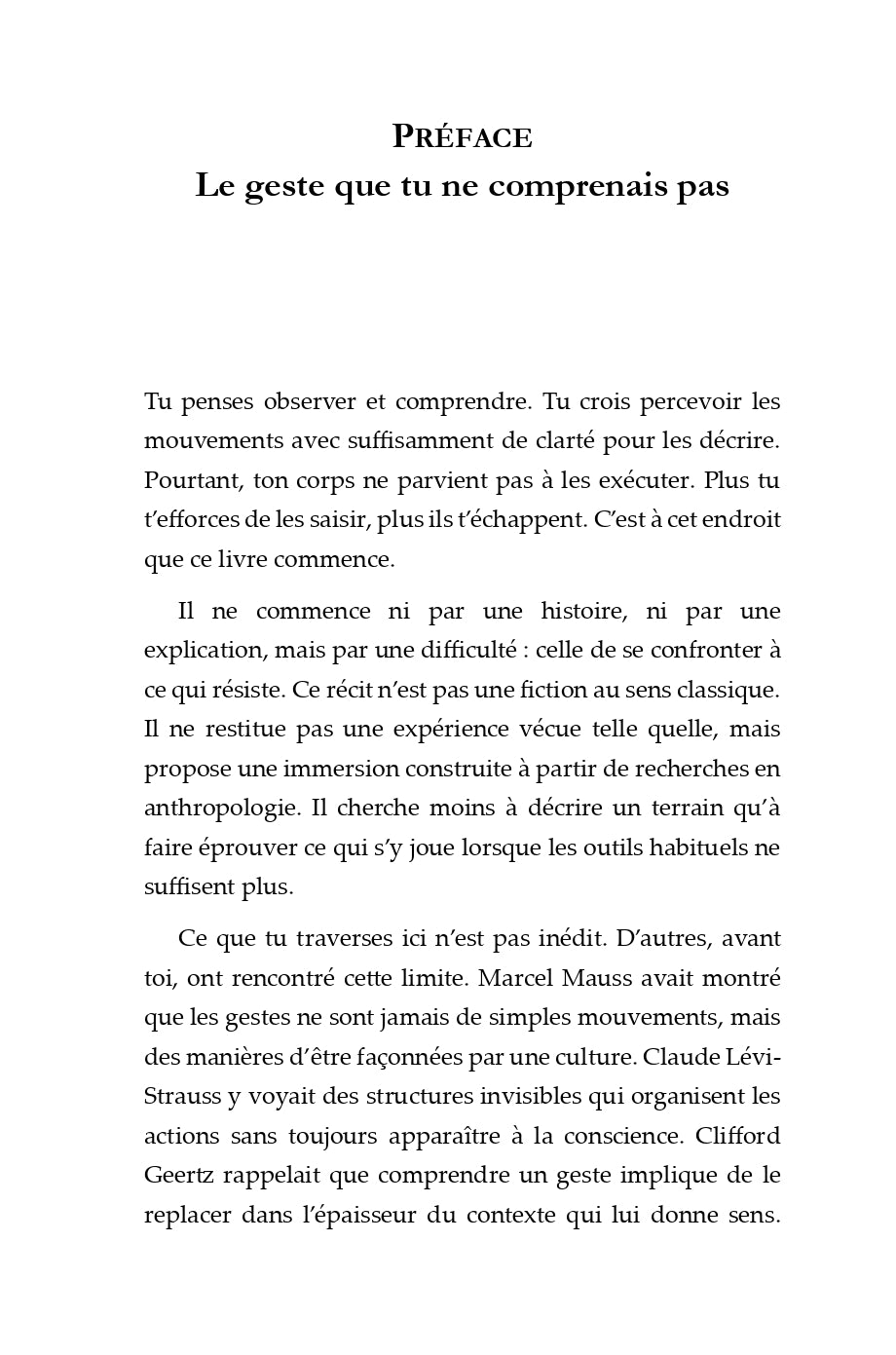 Extrait La Mémoire page 1